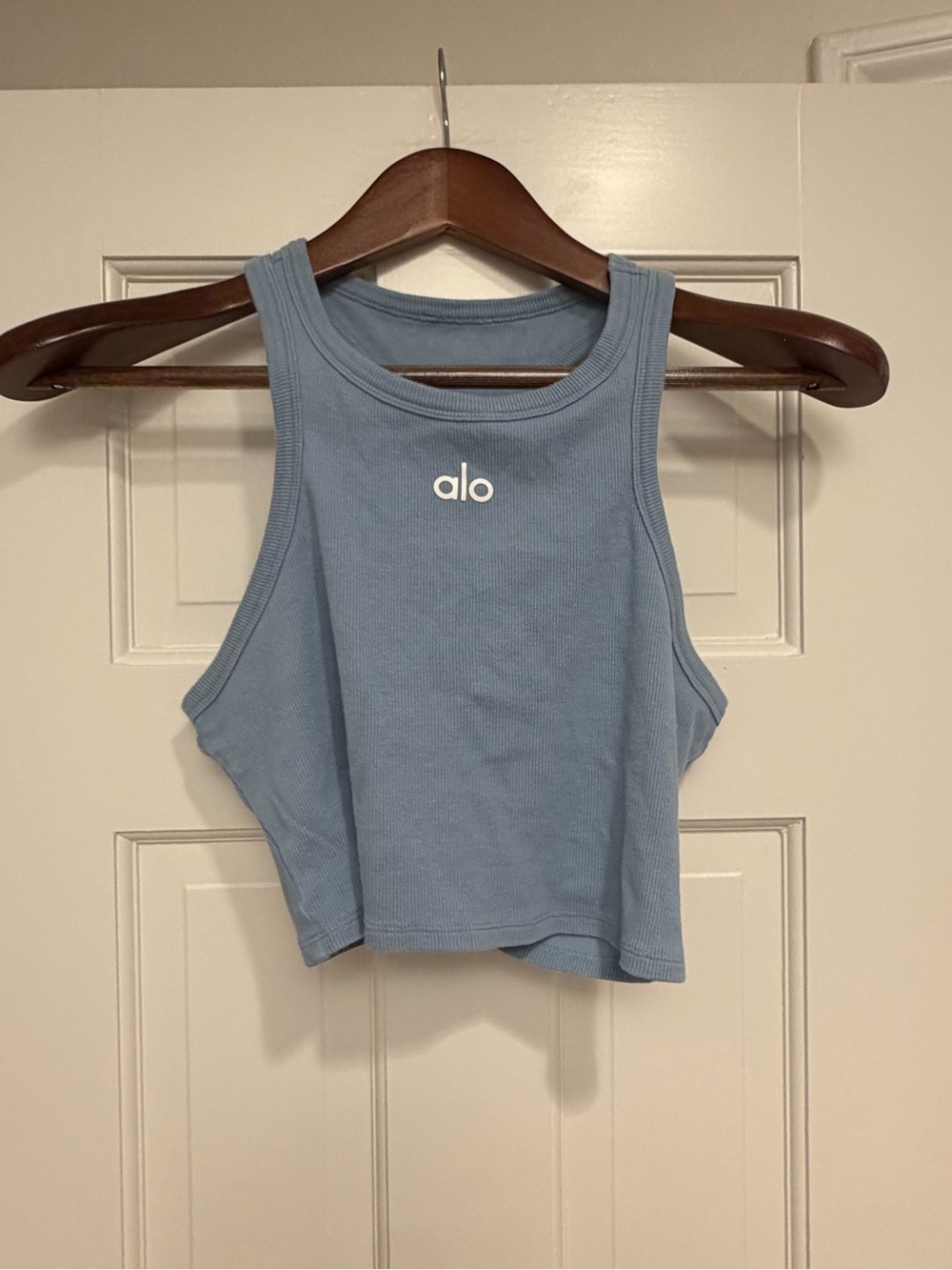 ALO Yoga aspire Ribbed Cropped Tank Top